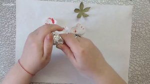 Мастер класс бутоны из зефирного мраморного фоамирана