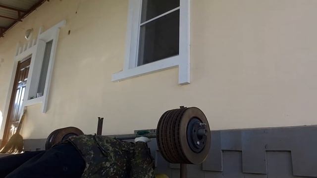 . КАЧАЙ ЖЕЛЕЗО ДОМА. Жим штанги лежа на 6 раз. смотреть онлайн