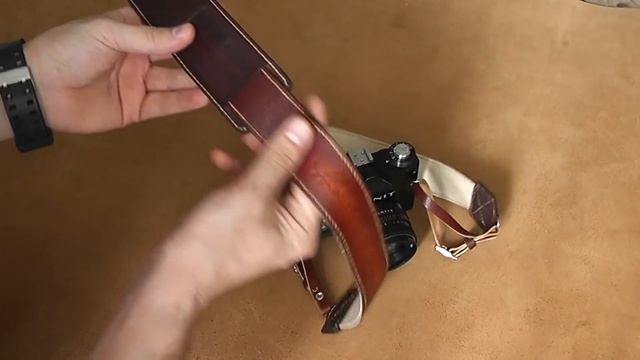 Кожаный ремень для Sony a7r2 смотреть онлайн