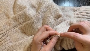 Кашемировый свитер. Мастер-класс, ч.2.