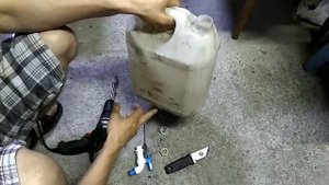 рукомойник из канистры
