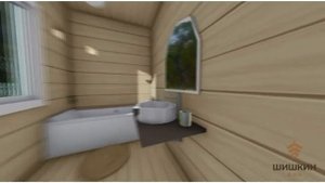 3D проект дома Колесовых (6*9 метров)