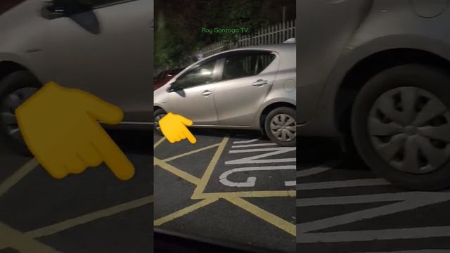 Do not ever  park on a yellow box!!!