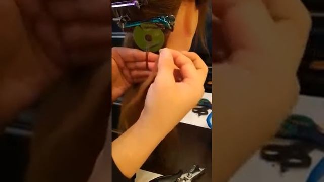Формирование пряди . Угол оттяжки . Плоские капсулы