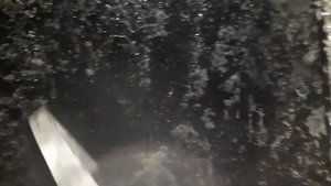 Результат чистки дымохода и котла от компании ТРИАЙ на котле неделька ко-60