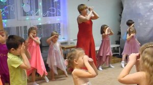 Дункановская студия, дунканята, открытый урок, декабрь 2014