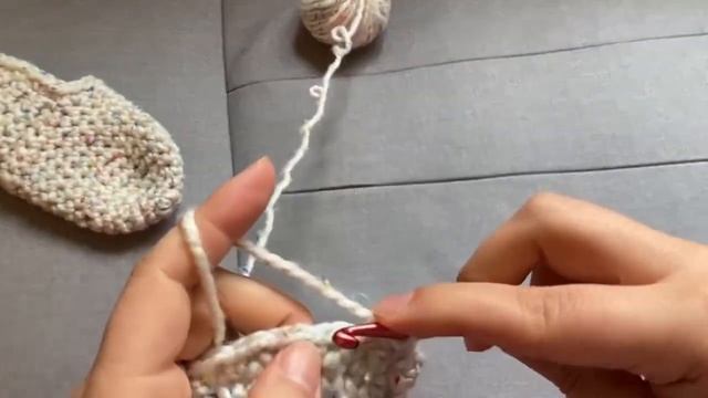 Очень простые следки крючком (мк для начинающих)