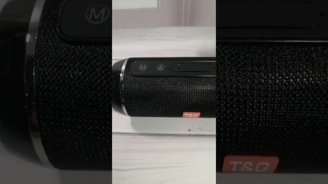 Tg116 влагостойкая Bluetooth колонка 2-динамика и сабвуфером, черного цвета