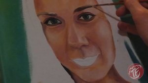 ? Портрет девушки маслом на холсте - процесс рисования