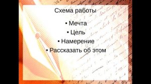 Намерение написать книгу