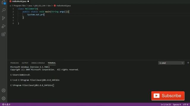 Hello World In Java | Hello World Program In Java |Java Tutorial|Java Tutorial In Hindi |Hello Worl