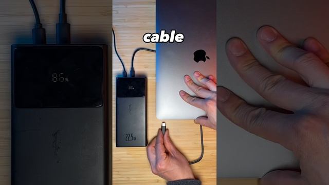 A massive 30,000mah USB-C 4-port battery bank from Baseus #powerbank смотреть онлайн