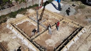 Строительство фундамента дома в Евпатории