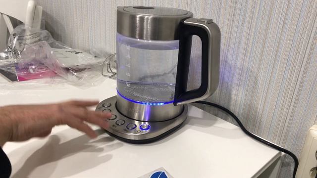 Распаковка и обзор чайника KITFORT KT-616 смотреть онлайн