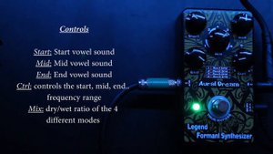 Aural Dream - Legend Formant Synthesizer - Demo