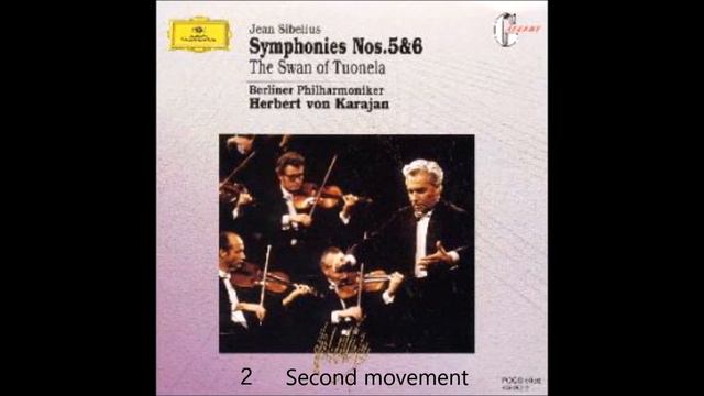 Sibelius - Symphony No.6 D minor Op.104　　Karajan Berlin Philharmonic смотреть онлайн