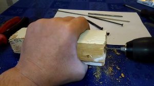 Как сделать свёрла из проволоки по дереву