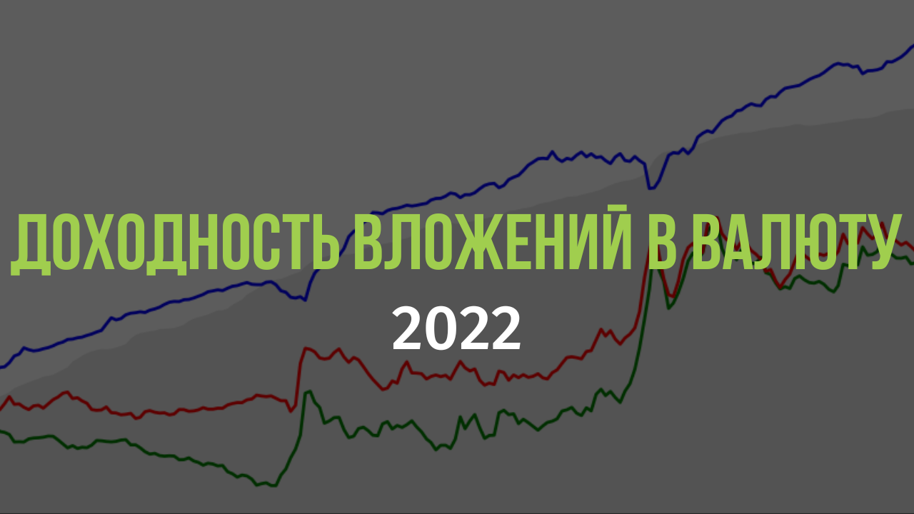 Доходность вложений в валюту и валютные депозиты 2022