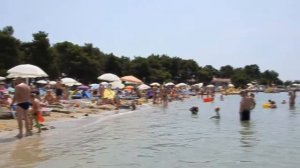 Затон, Хорватия песочный пляж
