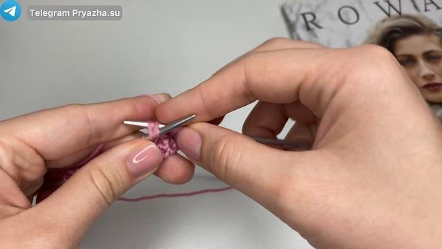 Такой простой узор, а смотрится шикарно! Красивый ажурный узор спицами для летних плечевых изделий.