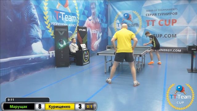 Марущак - Курищенко. 3 марта 2017 TT Cup смотреть онлайн