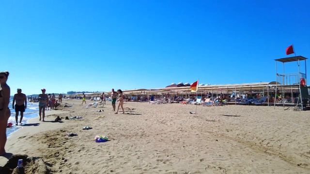 #Antalya Side Evrenseki - Kumkoy walking on the beach TURKIYE #side #turkey #evrenseki #kumkoy