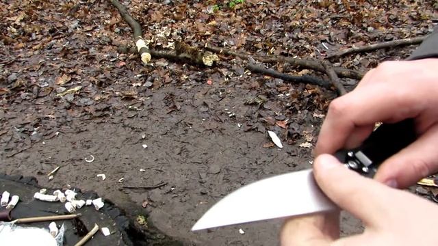 Бонус тест, spyderco military s30v по консервам и кабелям смотреть онлайн