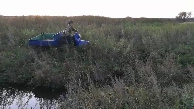 Мотороллер муравей (лёгкое бездорожье) смотреть онлайн