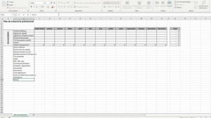 Faire un plan de trésorerie prévisionnel sur Excel