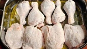 Курица кусочками в духовке