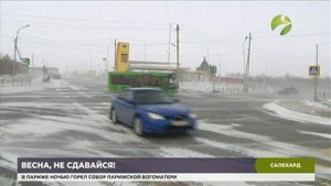 В Салехарде порывы ветра достигают 20 метров в секунду
