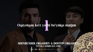 Shoxruxbek Ergashev & Doston Ergashev - To'yiga borib kelamiz | Milliy Karaoke