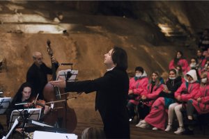 MICE в Крыму! Концерт симфонического оркестра в мраморной пещере в Крыму!