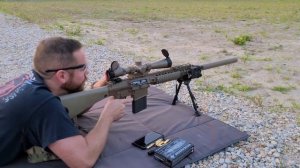 KAC M110 Suppressed w/ Subsonic Ammo