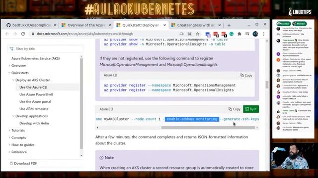 INSTALANDO UM CLUSTER KUBERNETES NA AZURE | AKS смотреть онлайн