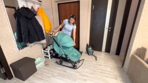 Обзор на санки коляску Ника Кидс