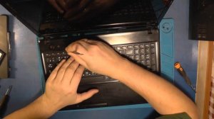Разборка ноутбука Lenovo G585