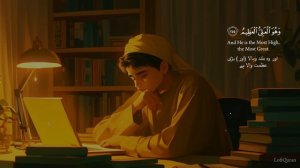 Ayatul kursi - 100x | Ayatul kursi lofi Quran | Ayatul Kursi With English/Urdu {LOFI THEMED}