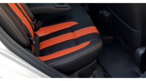 Перетяжка салона Лады Веста с изменением анатомии передних сидений.