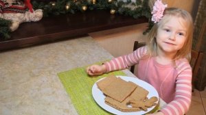 Пряничный домик Поделка в детский сад Gingerbread house