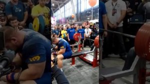 335kg Kirill Sarychev Кирилл Сарычев