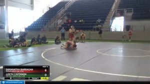 High School Girls 132 Samanatha Barragan Somar Wrestling Club Vs Lizeth Castanon Top Dog Wrestling