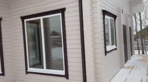 Деревянный дом из клееного бруса. Проект "Жемчужина"