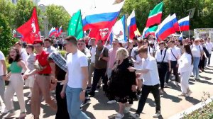 В преддверии Дня России на ВДНХ устроили патриотическую акцию