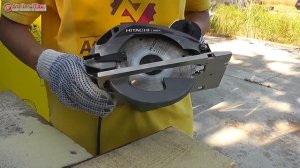 Circular Hitachi C6MFA - Prezentare in sarcina