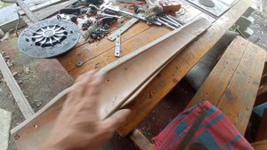 Ветрогенератор из моторколеса / конструкция / узлы / две и три лопасти / энергия на ветре до 7 м/с