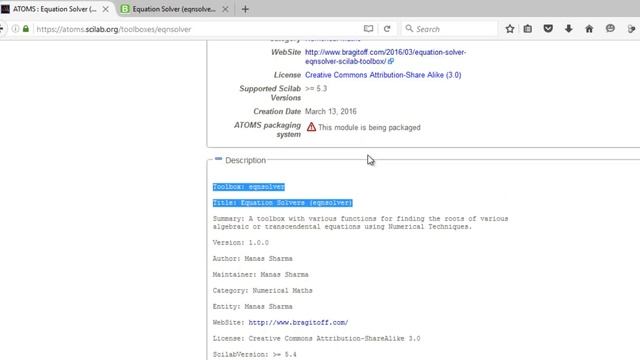 Downloading and Installing Toolboxes in SCILAB[TUTORIAL]