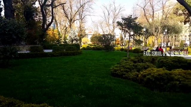 Баку Красивый парк Измир на Пр. Строителей смотреть онлайн