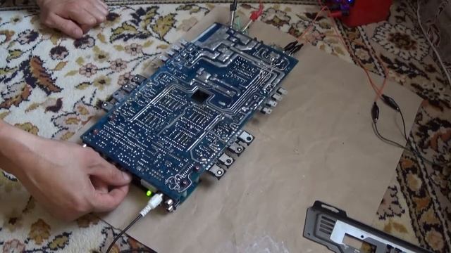Ремонт усилителя SPL FX4-1600 у которого один канал уходил в защиту.