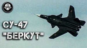 СУ-47  Беркут. Черный самолет и крыло обратной стреловидности